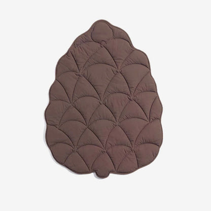 FluffyPuppy™ Brown fluffypuppy™ Leaf Shape Mat