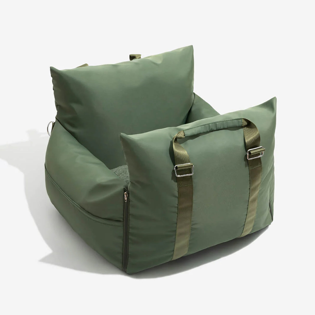 FluffyPuppy™ Olive Green / Single Seat fluffypuppy™ Car Seat Bed
