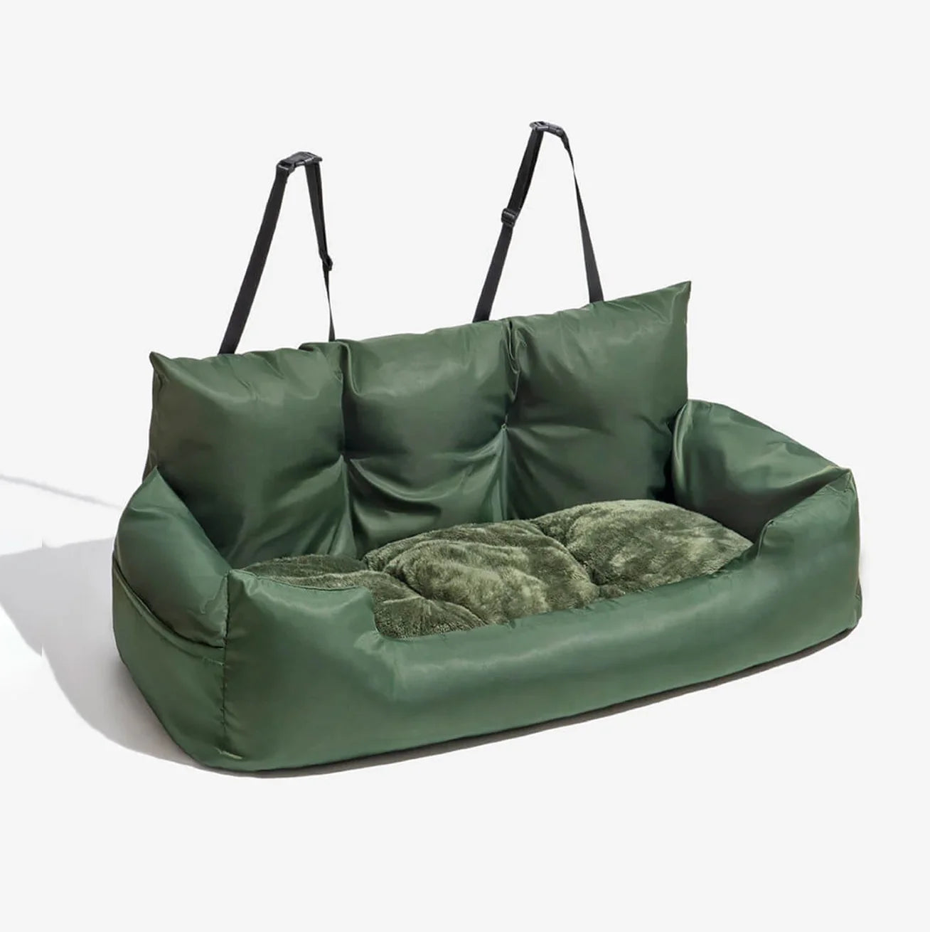 FluffyPuppy™ Green / Standard fluffypuppy™ Large Car Bed