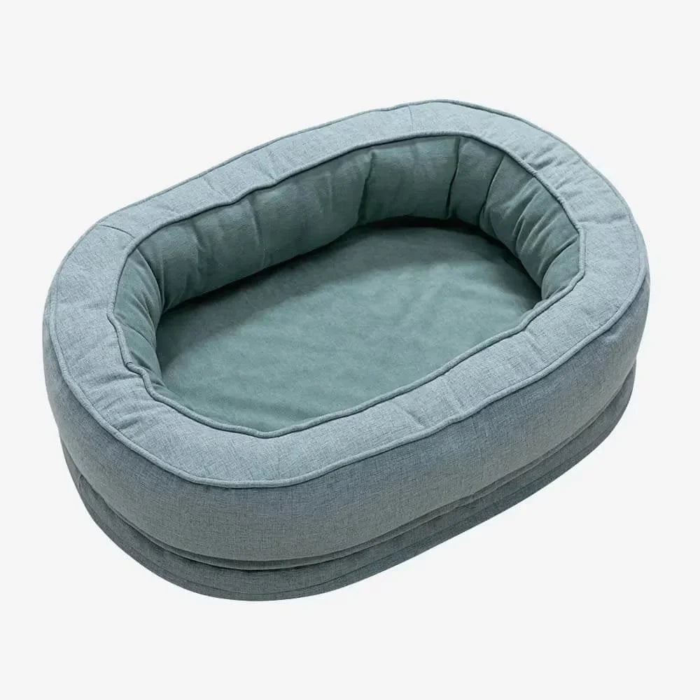 FluffyPuppy™ Ocean Blue / M fluffypuppy™ Donut Bed
